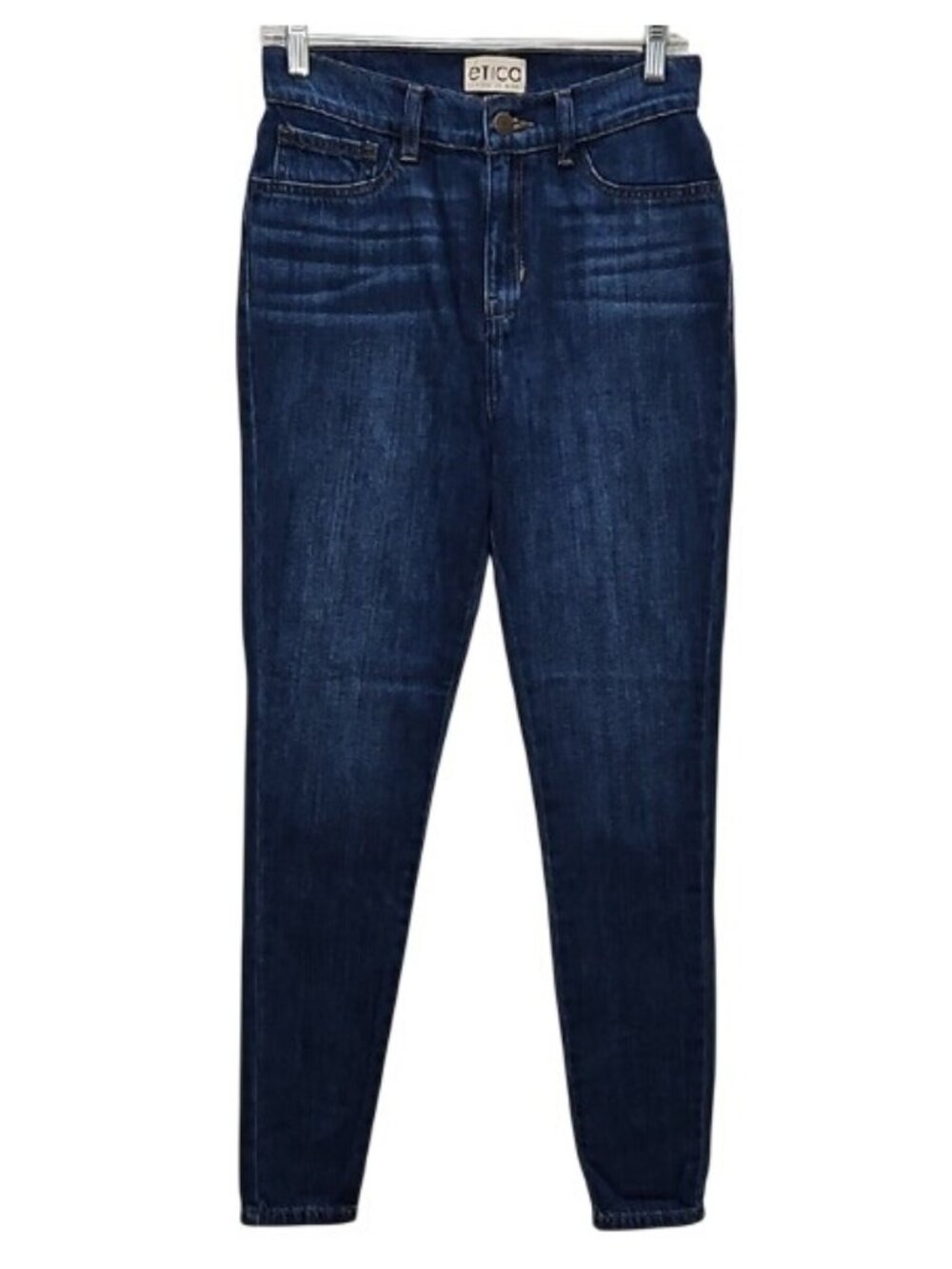 etica Ethically Made Denim High Waisted Skinny Slim Fit Jean New Eco Friendly